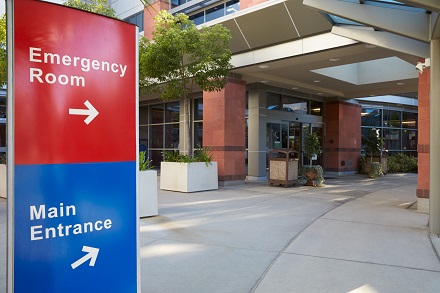 Hospital Entrance - Emergency